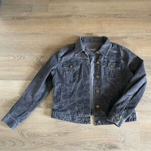 GAP 1969 Women's Large Charcoal Corduroy Jacket